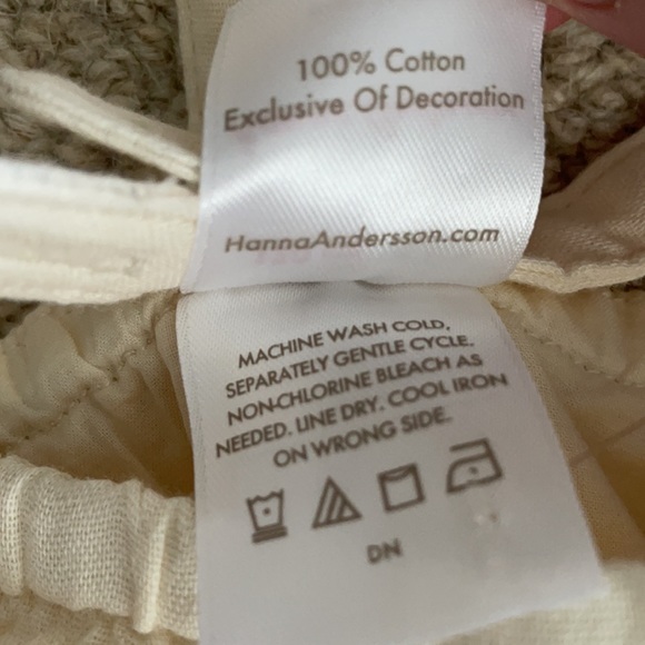 NWT 6-7 and 3T Hanna Andersson Strawberry Maxi Dress - Picture 6 of 6